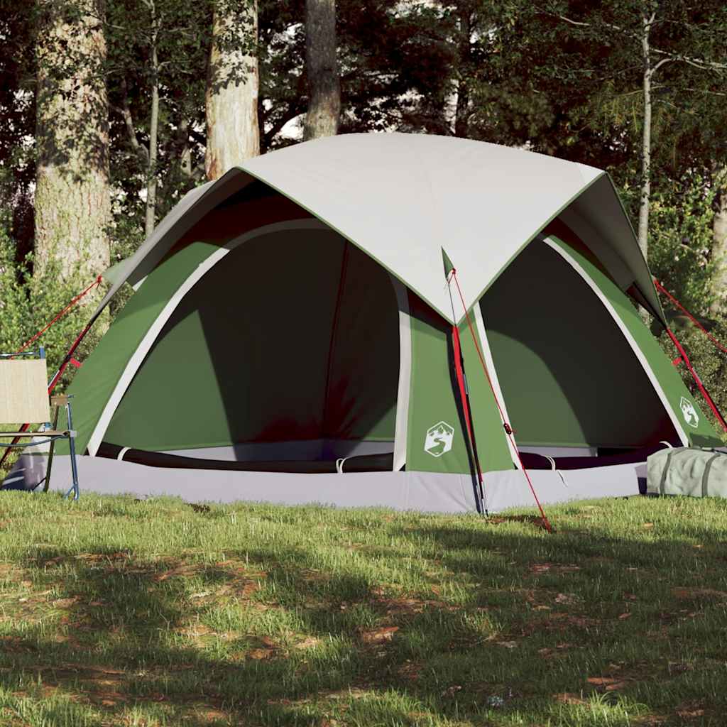 Tent 4-Persoons Waterdicht Groen
