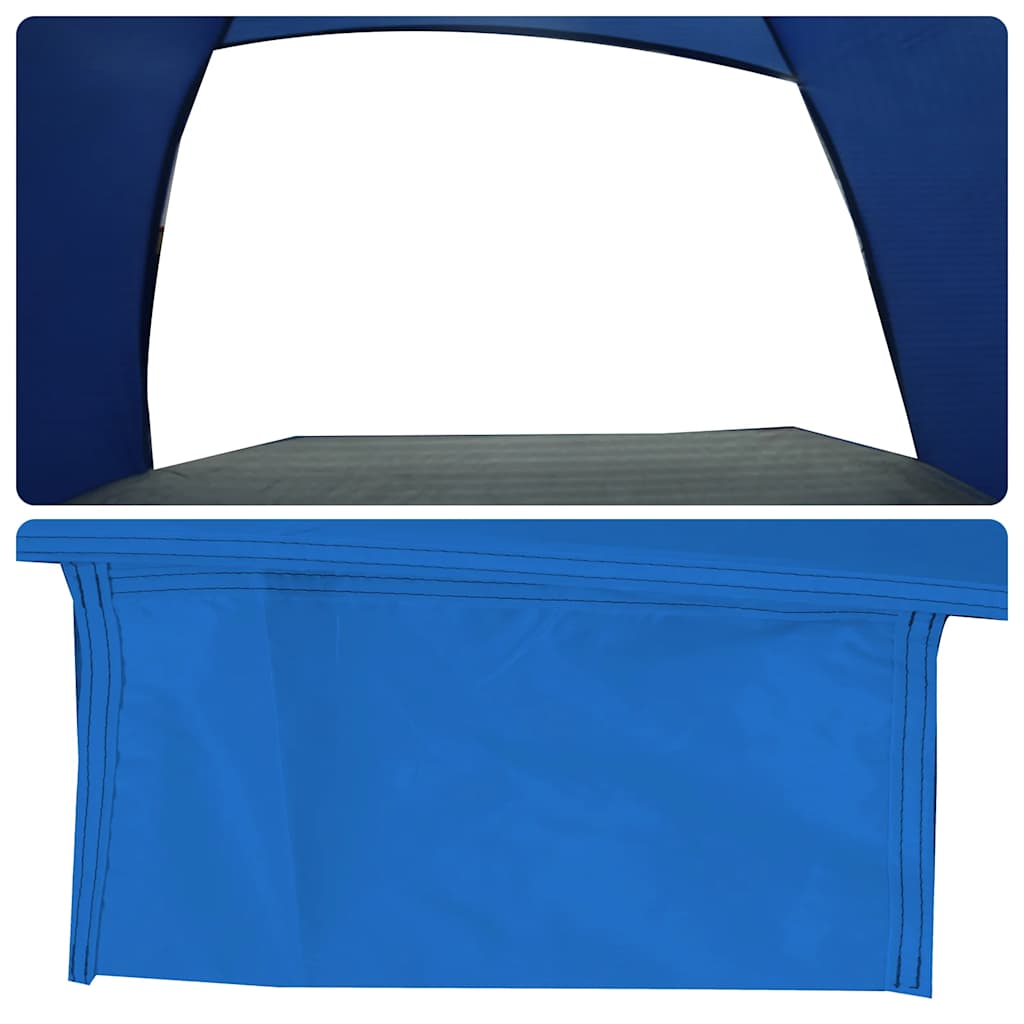 Strandtent 3-Persoons Waterdicht Azuur Blauw