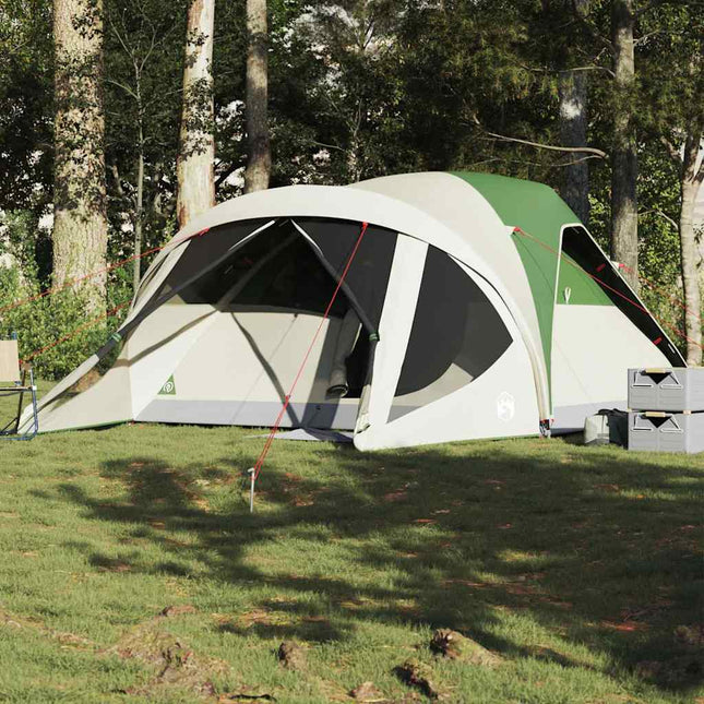 Tunneltent 6-Persoons Waterdicht Groen