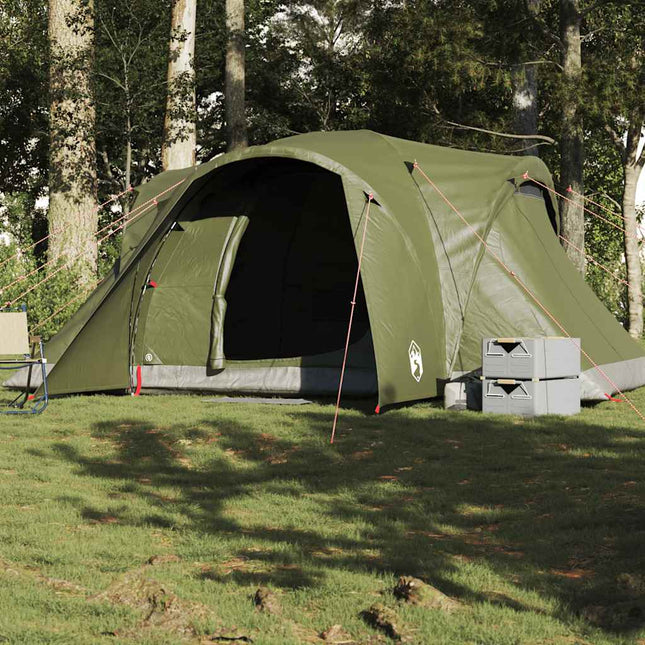 Koepeltent 6-Persoons Waterdicht Olijfgroen