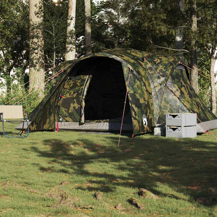 Koepeltent 6-Persoons Waterdicht Camouflage