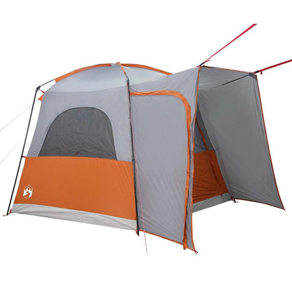 Autotent 4-Persoons Waterdicht Grijs En Oranje