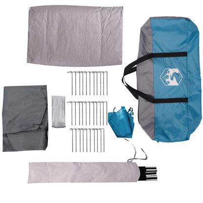 Autotent 4-Persoons Waterdicht Blauw