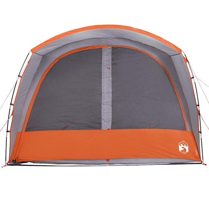 Autotent 4-Persoons Waterdicht Grijs En Oranje