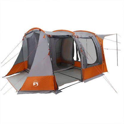 Autotent Waterdicht Grijs En Oranje