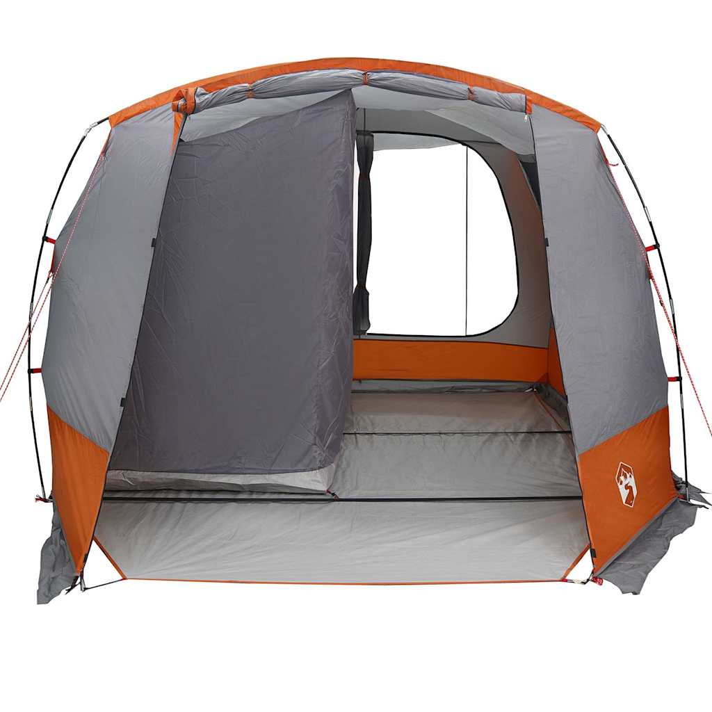 Autotent Waterdicht Grijs En Oranje