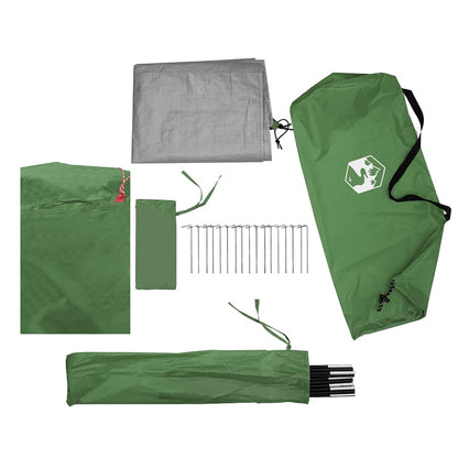 Autotent 2-Persoons Waterdicht Groen