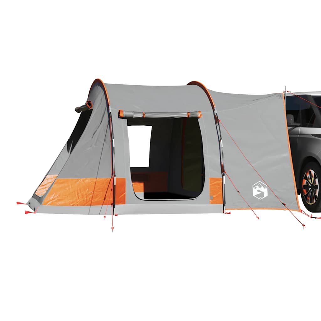 Autotent 2-Persoons Waterdicht Grijs En Oranje