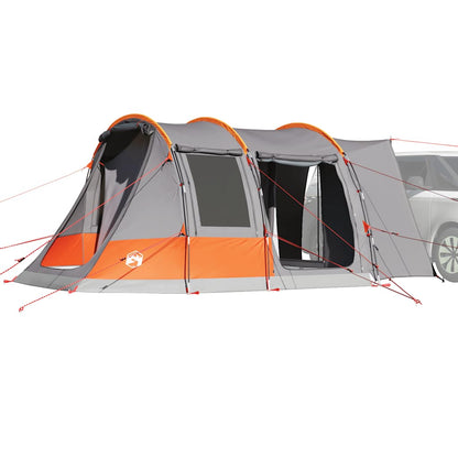 Autotent 2-Persoons Waterdicht Grijs En Oranje