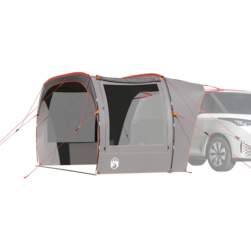 Autotent Waterdicht Grijs En Oranje