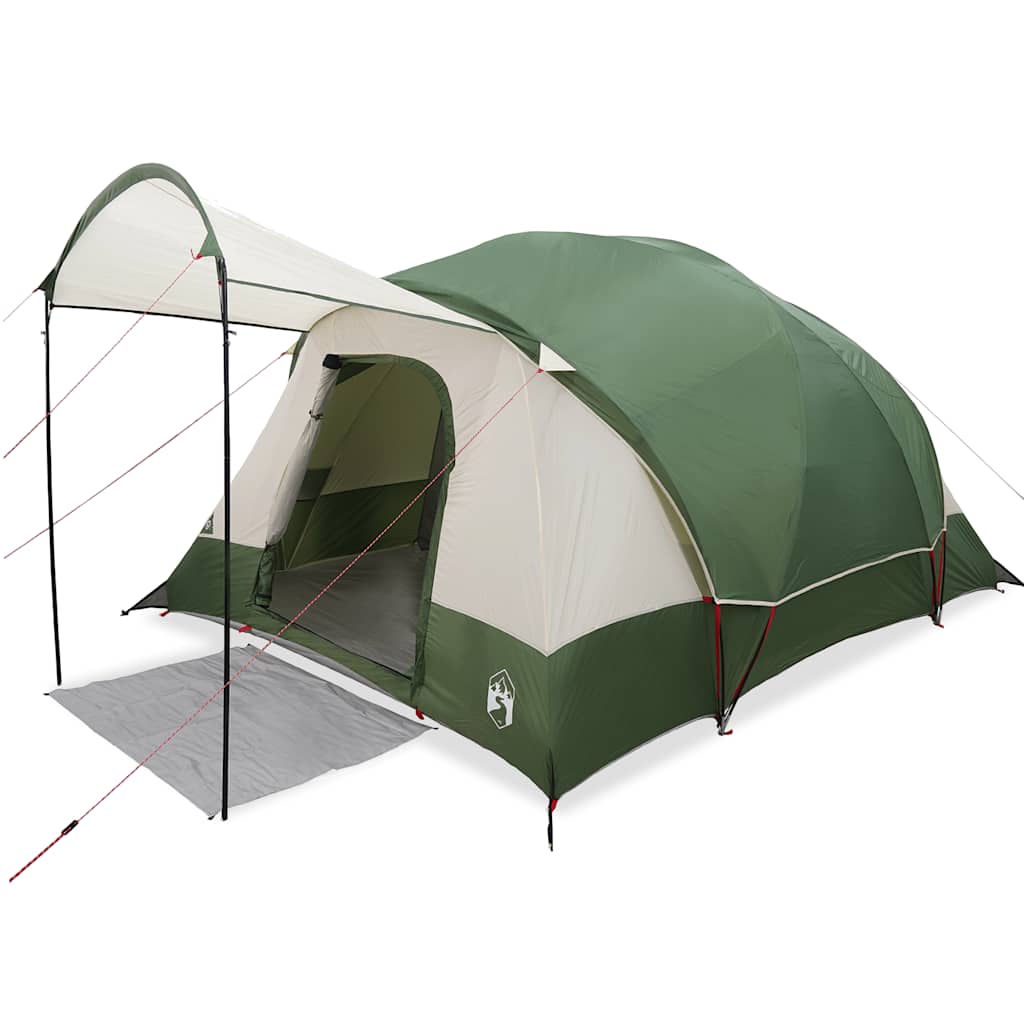 Tunneltent 8-Persoons Waterdicht Groen