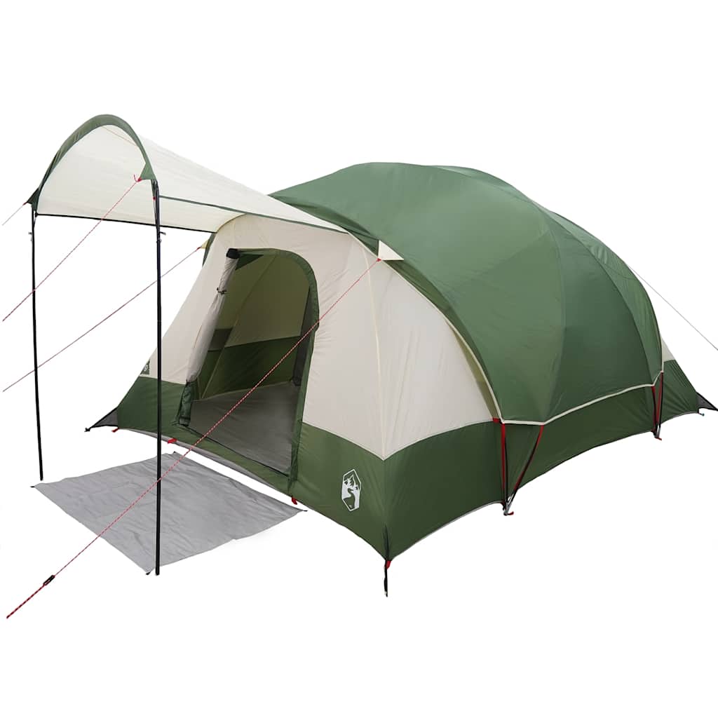 Tunneltent 8-Persoons Waterdicht Groen