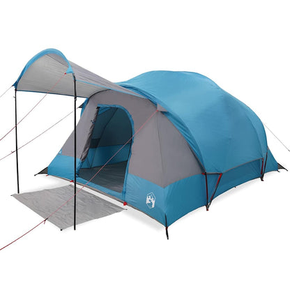 Tunneltent Voor Gezin 8-Persoons Waterdicht Blauw
