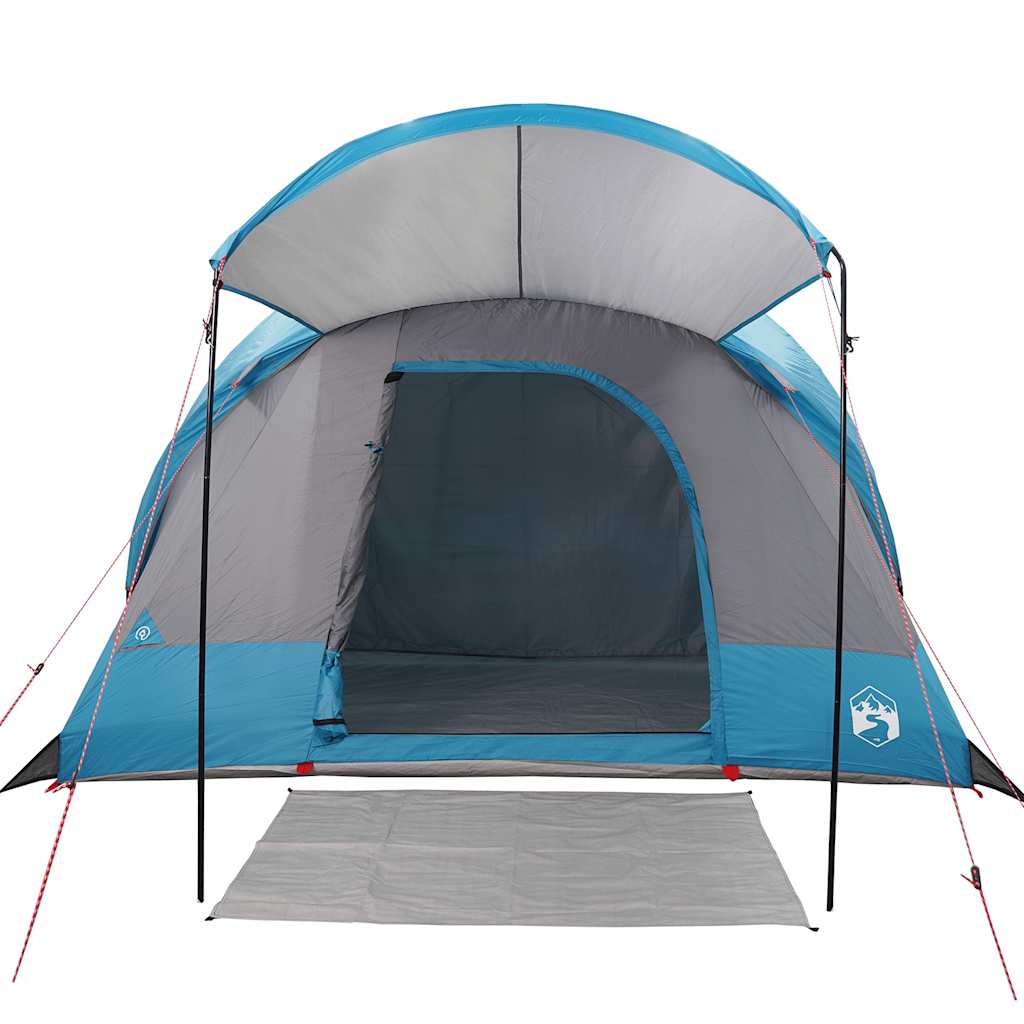 Tunneltent Voor Gezin 8-Persoons Waterdicht Blauw