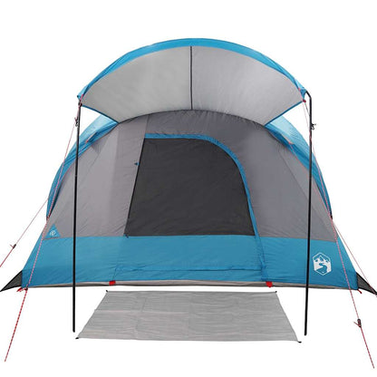 Tunneltent Voor Gezin 8-Persoons Waterdicht Blauw