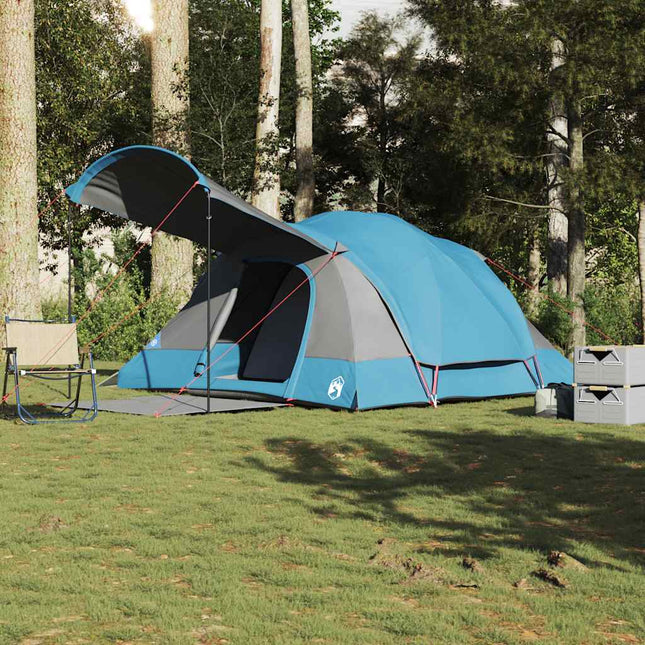 Tunneltent Voor Gezin 8-Persoons Waterdicht Blauw