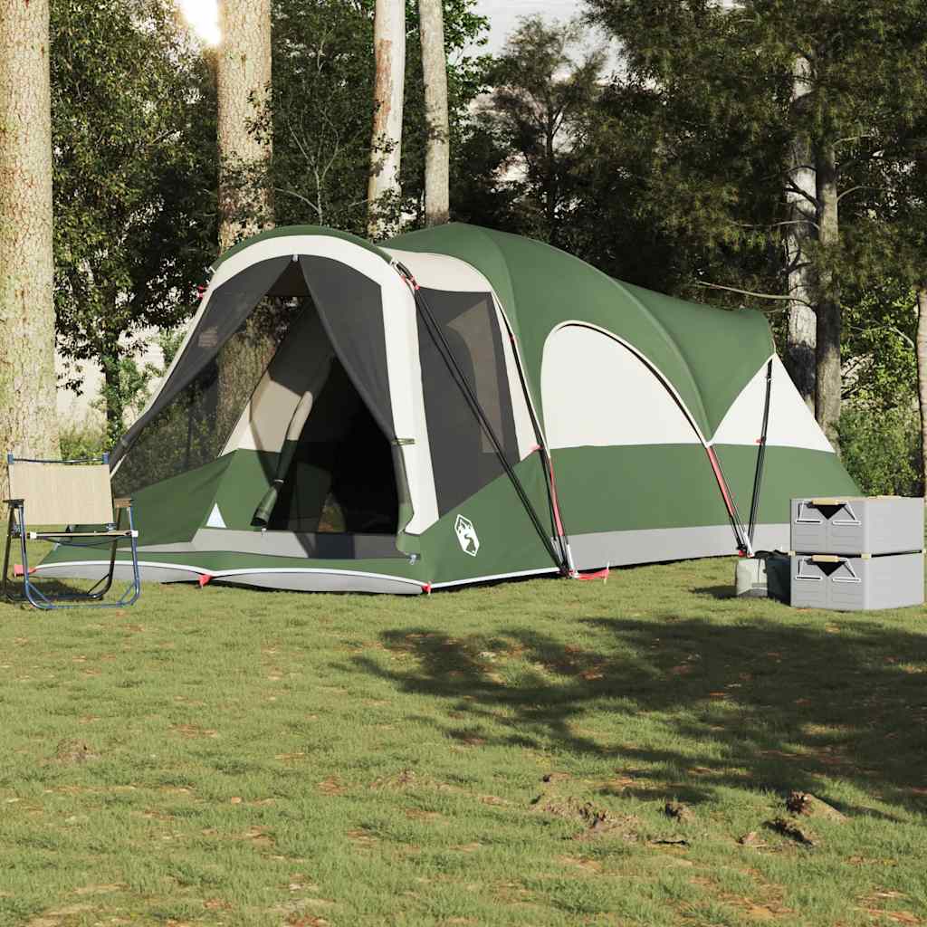 Tunneltent 8-Persoons Waterdicht Groen