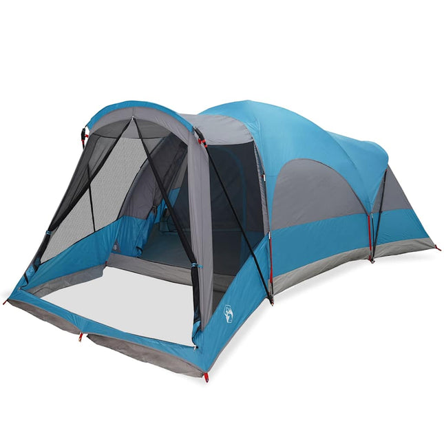 Tunneltent Voor Gezin 8-Persoons Waterdicht Blauw