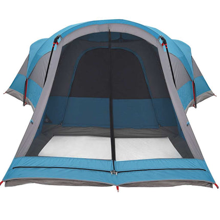 Tunneltent Voor Gezin 8-Persoons Waterdicht Blauw