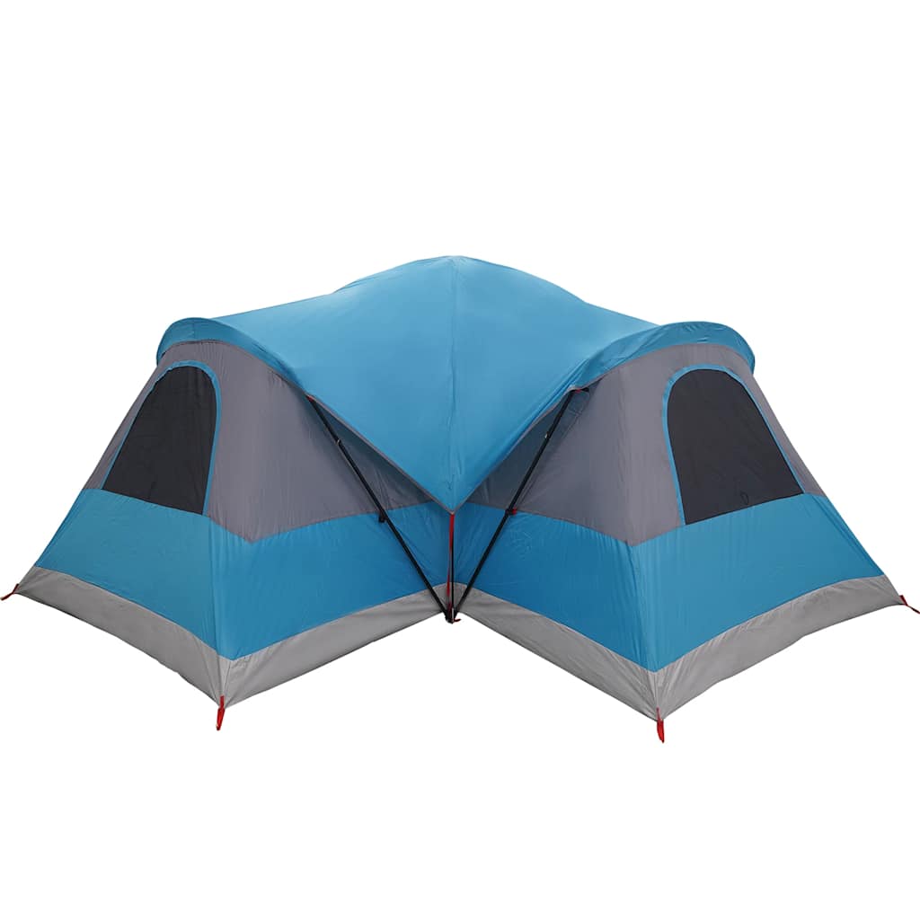 Tunneltent Voor Gezin 8-Persoons Waterdicht Blauw