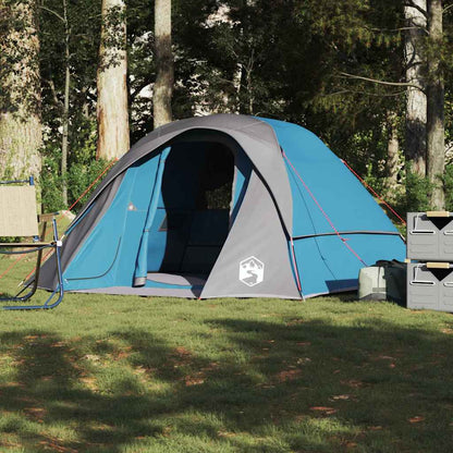 Tent 4-Persoons Waterdicht Blauw