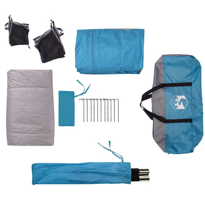 Gezinstent 6-Persoons Waterdicht Blauw