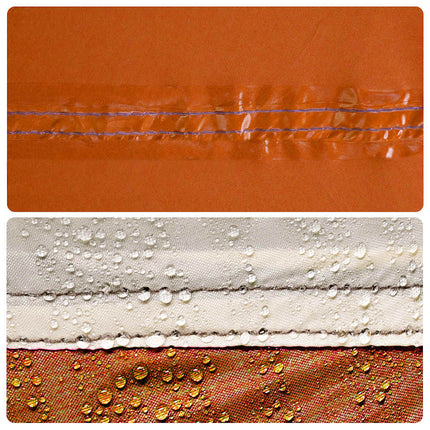 Familietent Iglo 6-Persoons Waterdicht Grijs En Oranje