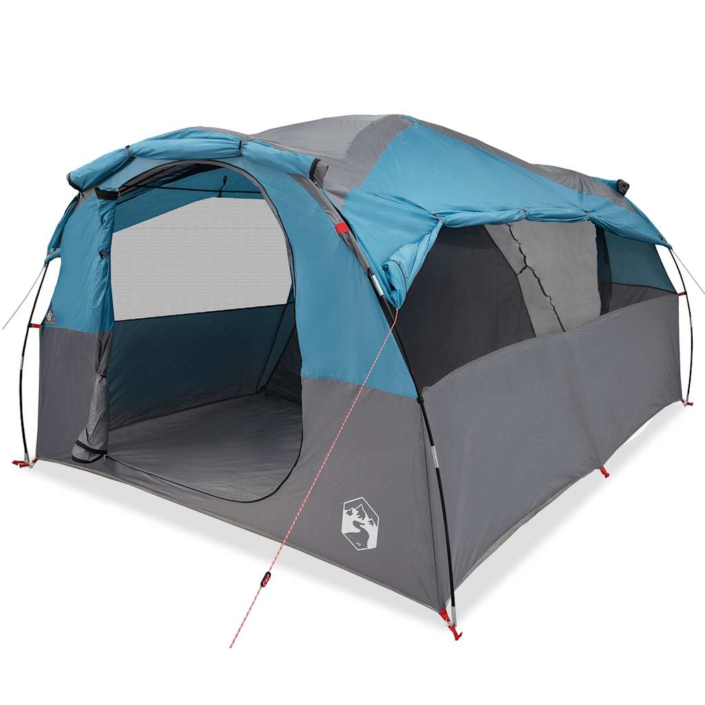 Tunneltent 6-Persoons Waterdicht Blauw