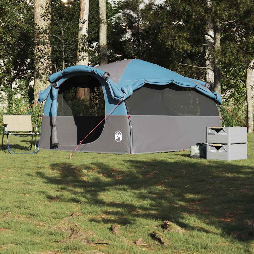 Tunneltent 6-Persoons Waterdicht Blauw