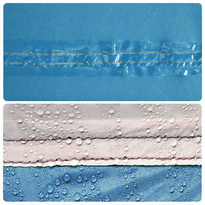 Tunneltent 6-Persoons Waterdicht Blauw