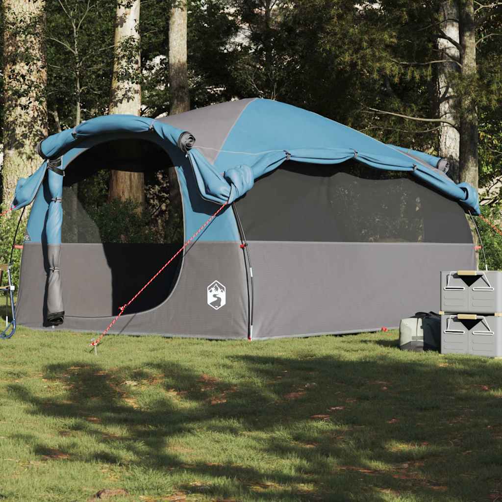 Tunneltent 6-Persoons Waterdicht Blauw