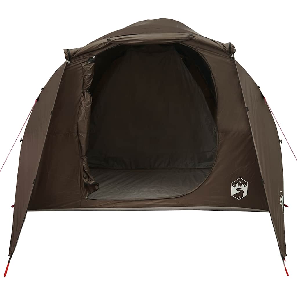 Tunneltent 6-Persoons Waterdicht Bruin