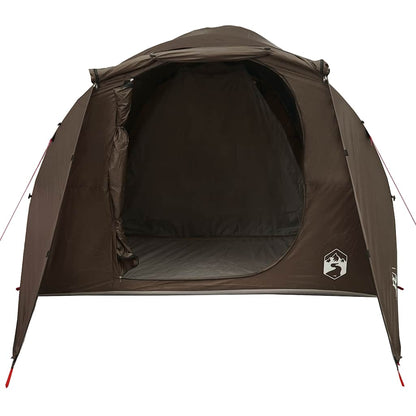 Tunneltent 6-Persoons Waterdicht Bruin