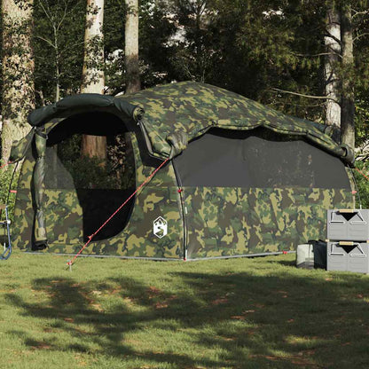 Tunneltent 6-Persoons Waterdicht Camouflage