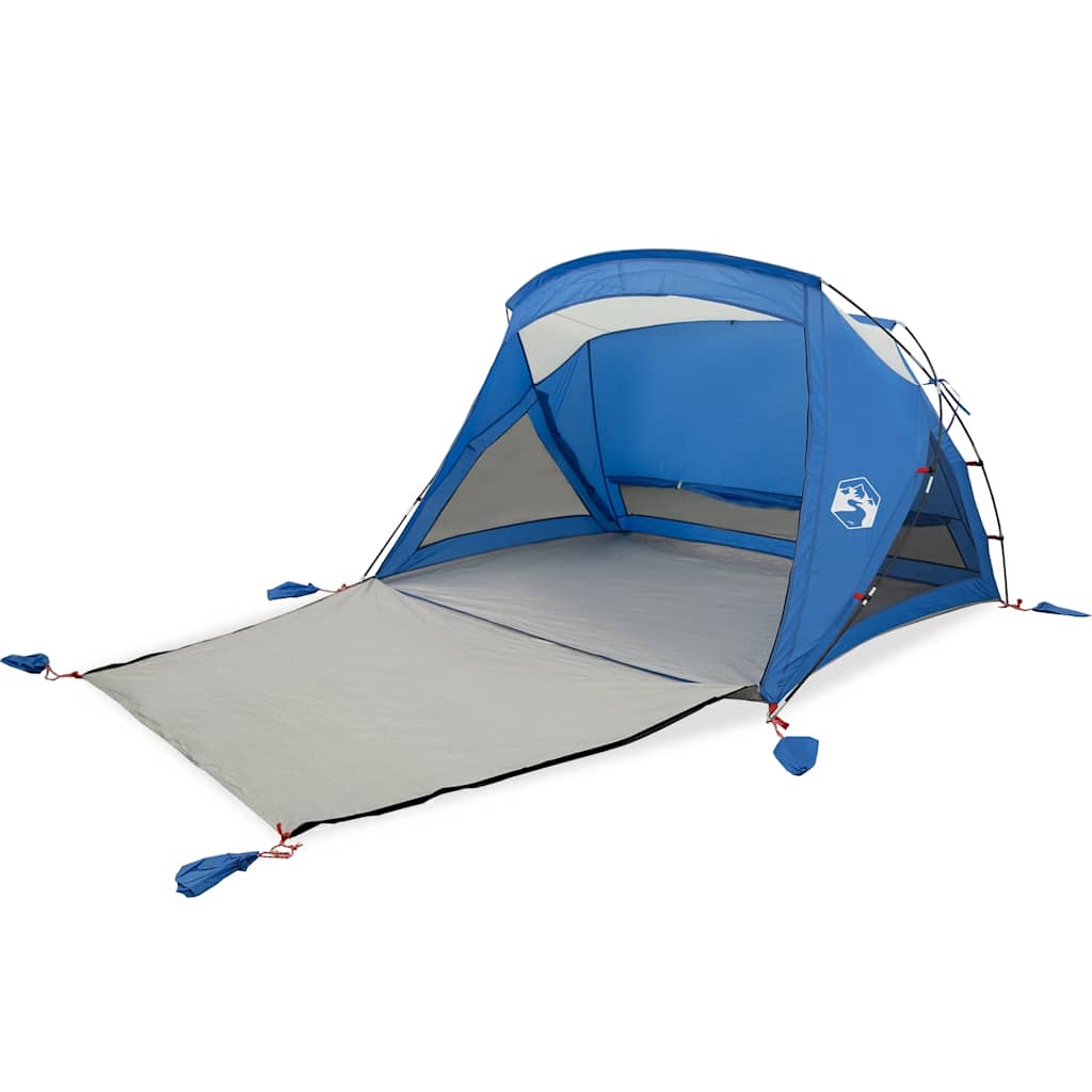 Strandtent 2-Persoons Waterdicht Azuurblauw