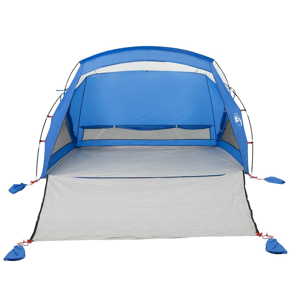 Strandtent 2-Persoons Waterdicht Azuurblauw