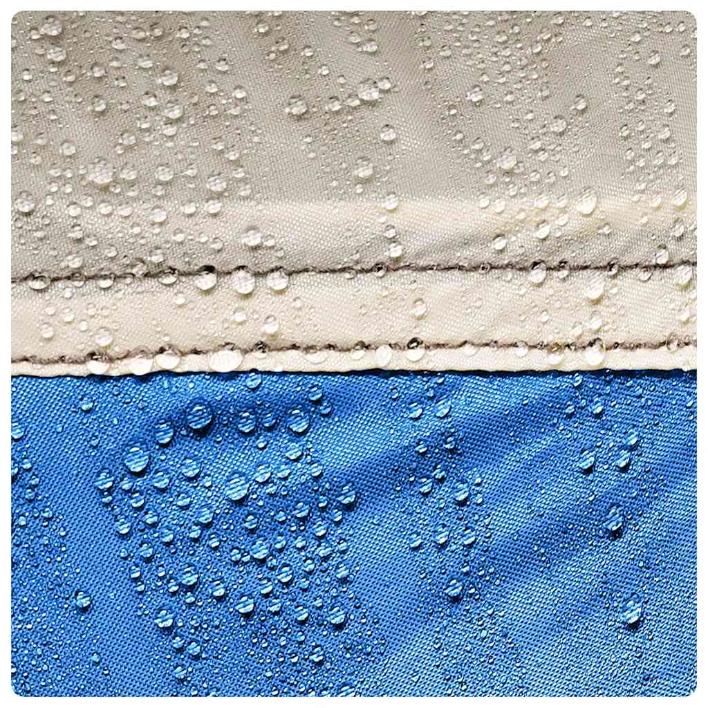 Strandtent 2-Persoons Waterdicht Azuurblauw