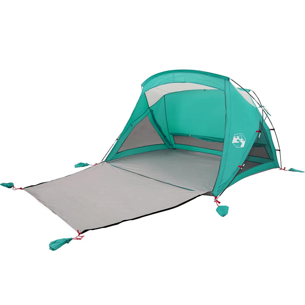 Strandtent 2-Persoons Waterdicht Zeegroen