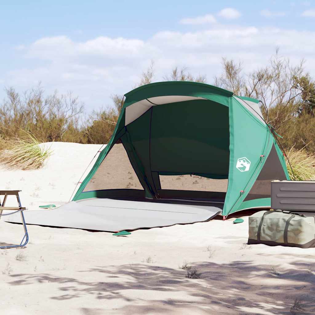 Strandtent 2-Persoons Waterdicht Zeegroen