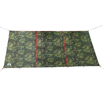 Kampeerluifel waterdicht 451x420 cm camouflage