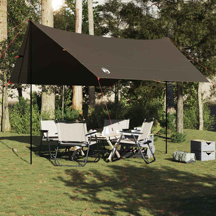 Kampeerluifel Waterdicht 438X376X212 Cm Bruin