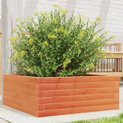 Plantenbak Massief Grenenhout Wasbruin