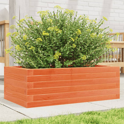 Plantenbak Massief Grenenhout Wasbruin