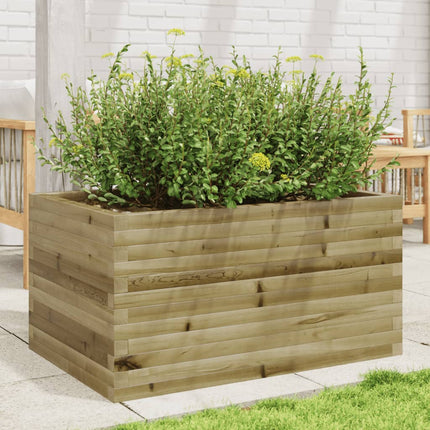 Plantenbak 70X40X45,5 Cm Geïmpregneerd Grenenhout Naturel Geïmpregneerd