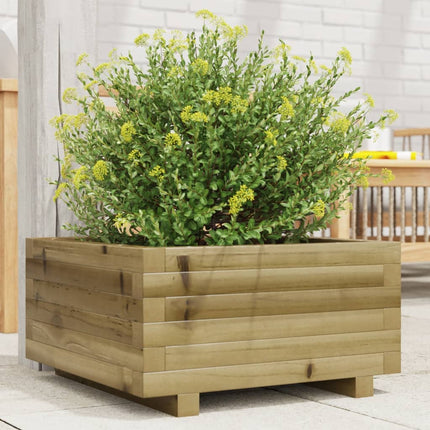 Plantenbak 70X40X45,5 Cm Geïmpregneerd Grenenhout Naturel Geïmpregneerd