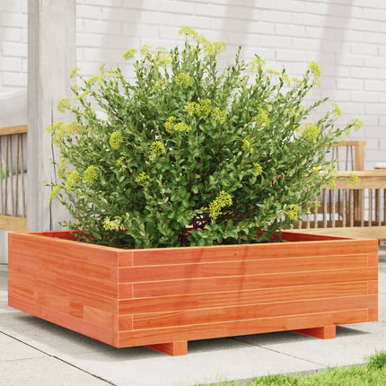 Plantenbak Massief Grenenhout Wasbruin