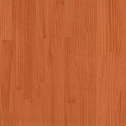 Plantenbak 60X60X49,5 Cm Massief Grenenhout Wasbruin Naturel Geïmpregneerd