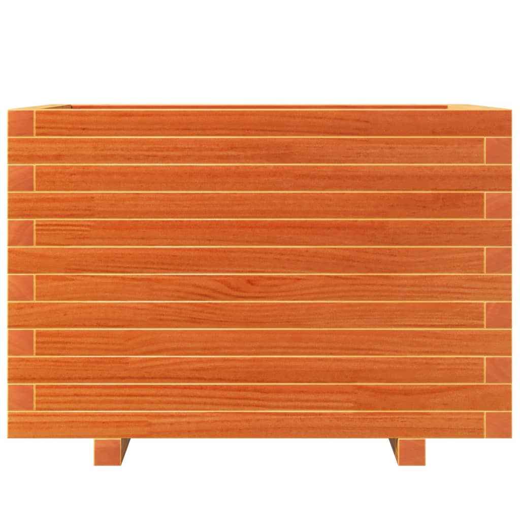 Plantenbak 70X40X49,5 Cm Massief Grenenhout Wasbruin Naturel Geïmpregneerd