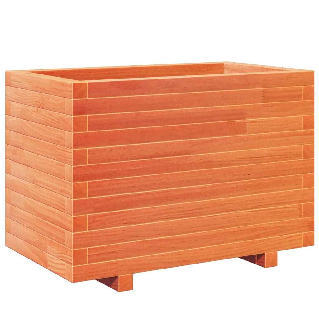 Plantenbak 70X40X49,5 Cm Massief Grenenhout Wasbruin Naturel Geïmpregneerd