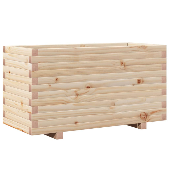 Plantenbak 90X40X49,5 Cm Massief Grenenhout